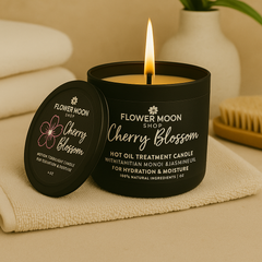 Cherry Blossom Hot Oil Treatment Candle