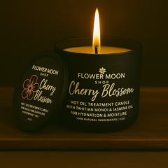 Cherry Blossom Hot Oil Treatment Candle