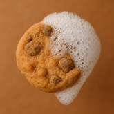 Chocolate Chip Shampoo Cookie with Wheat Protein and Oat Extract