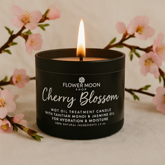 Cherry Blossom Hot Oil Treatment Candle