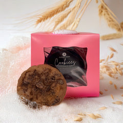 Chocolate Chip Shampoo Cookie with Wheat Protein and Oat Extract