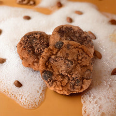 Chocolate Chip Shampoo Cookie with Wheat Protein and Oat Extract